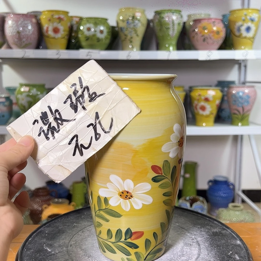 景德镇陶瓷花盆花器瑕222