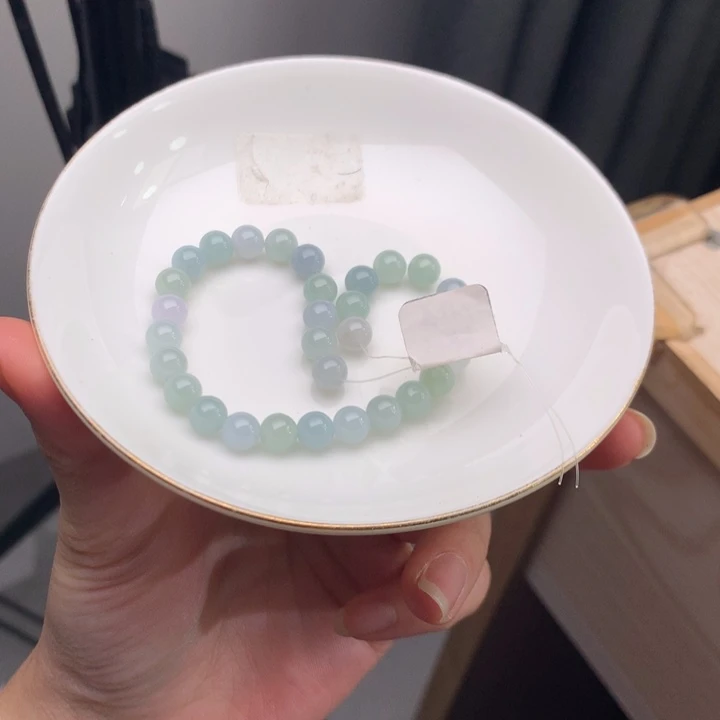 h***❀翡翠未镶嵌手链翡翠y318 卡6.2