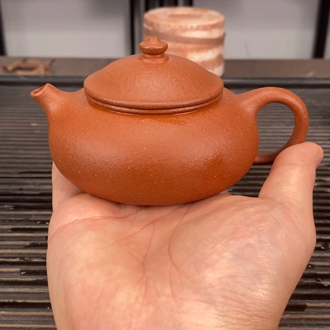 茶壶紫砂寒江容量200毫升