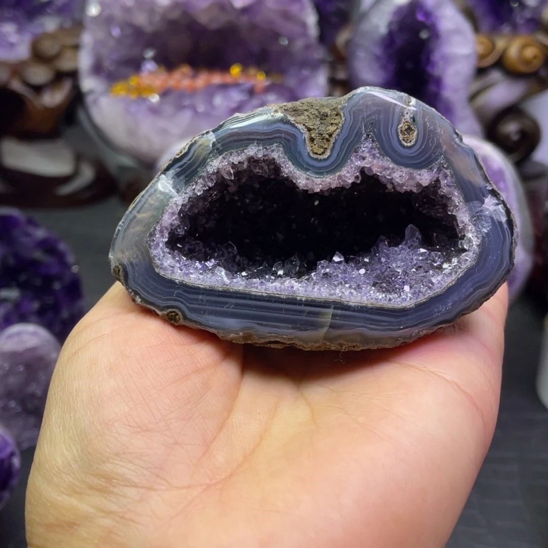 未镶嵌大型摆件（非配饰）紫晶