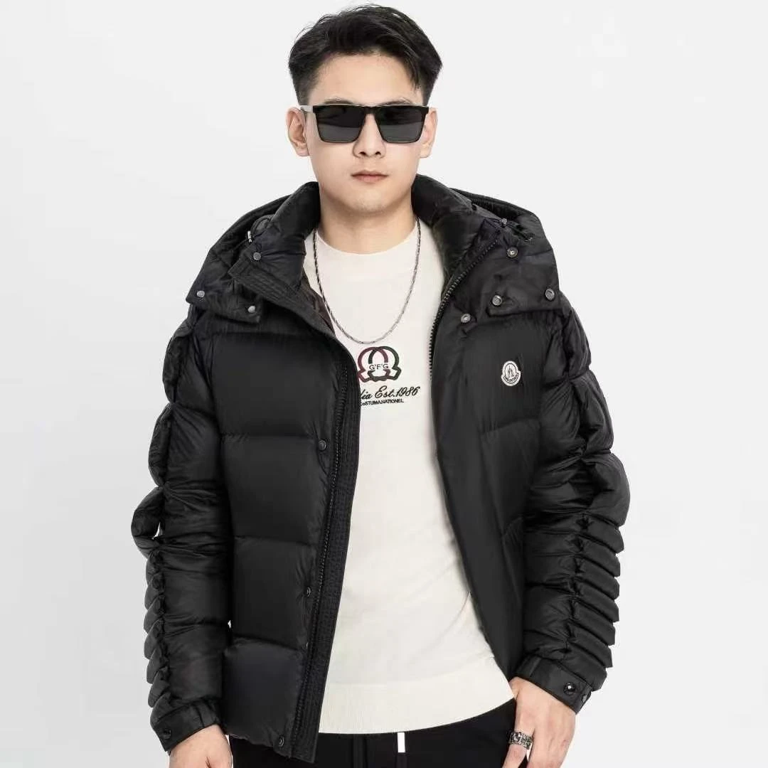 【VanJazny】新款高端男士潮流百搭时尚休闲简约羽绒夹克J25-806