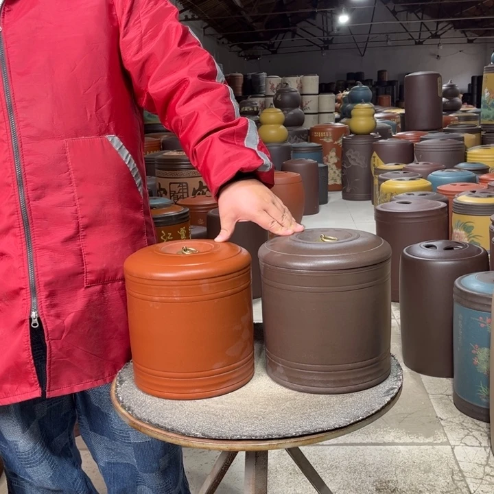 紫砂茶叶罐茶叶罐