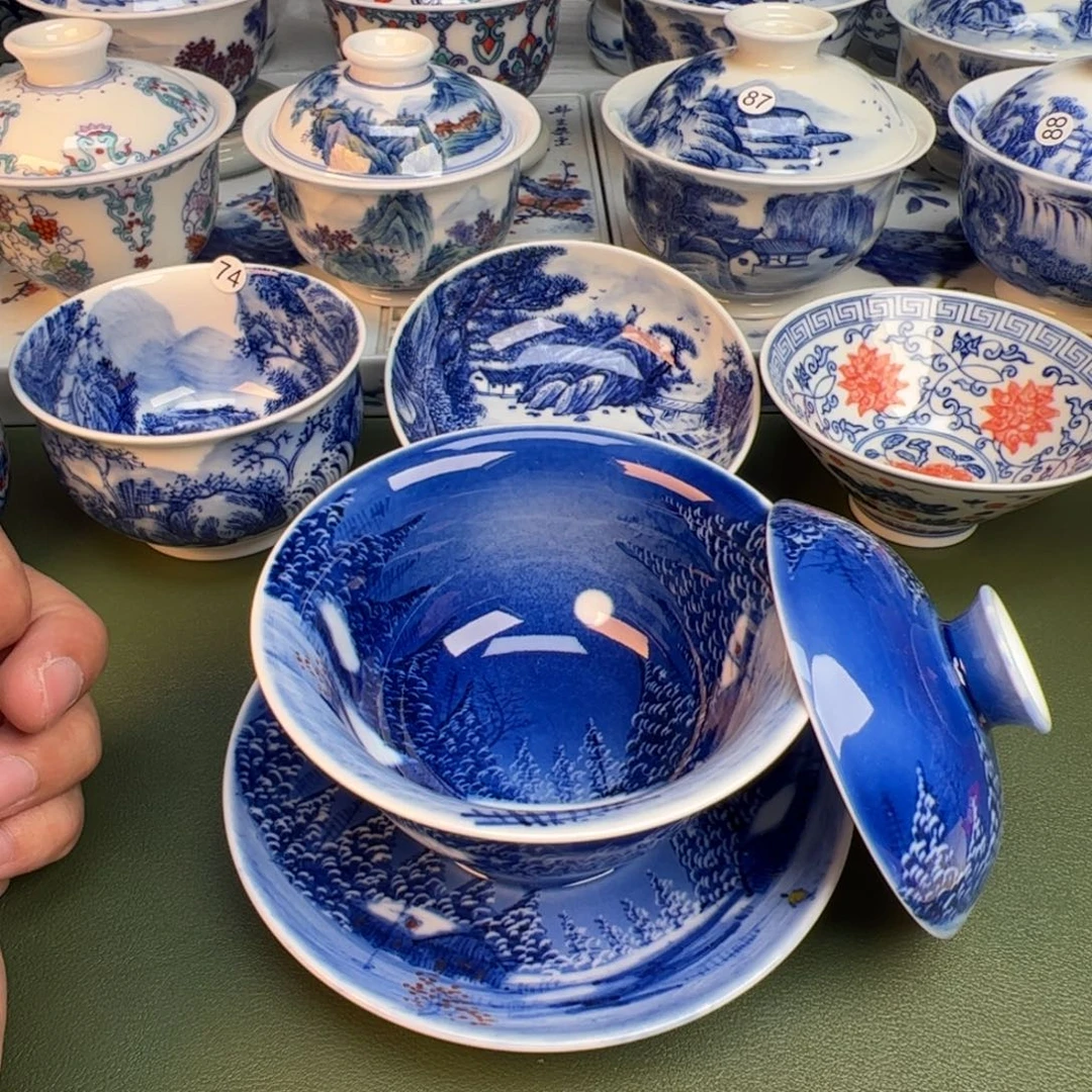 纯手工纯手绘茶具12