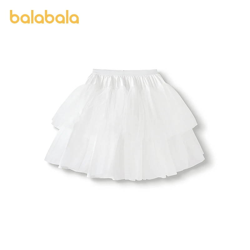【商场同款】巴拉巴拉儿童短裙女童2025夏装新款半身裙洛丽塔时尚