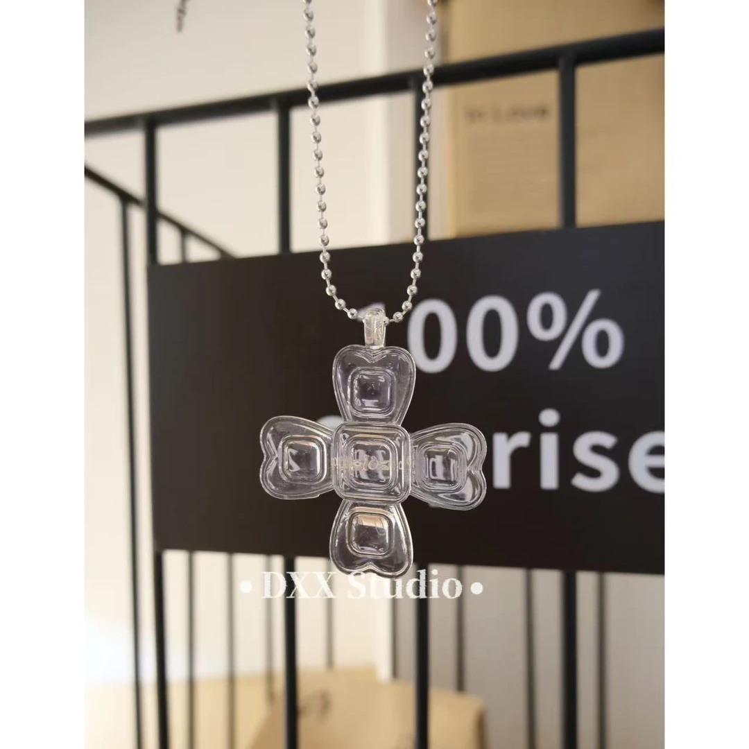 铜合金锆石项链 小众设计ins百搭项链47758