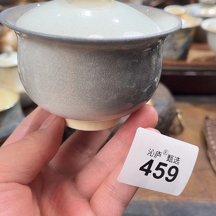 沁庐柴窑古法柴烧全手工茶具