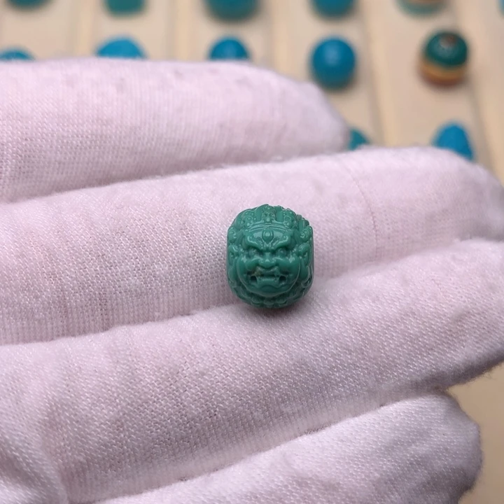 绿松石未镶嵌绿松石大黑天11.7