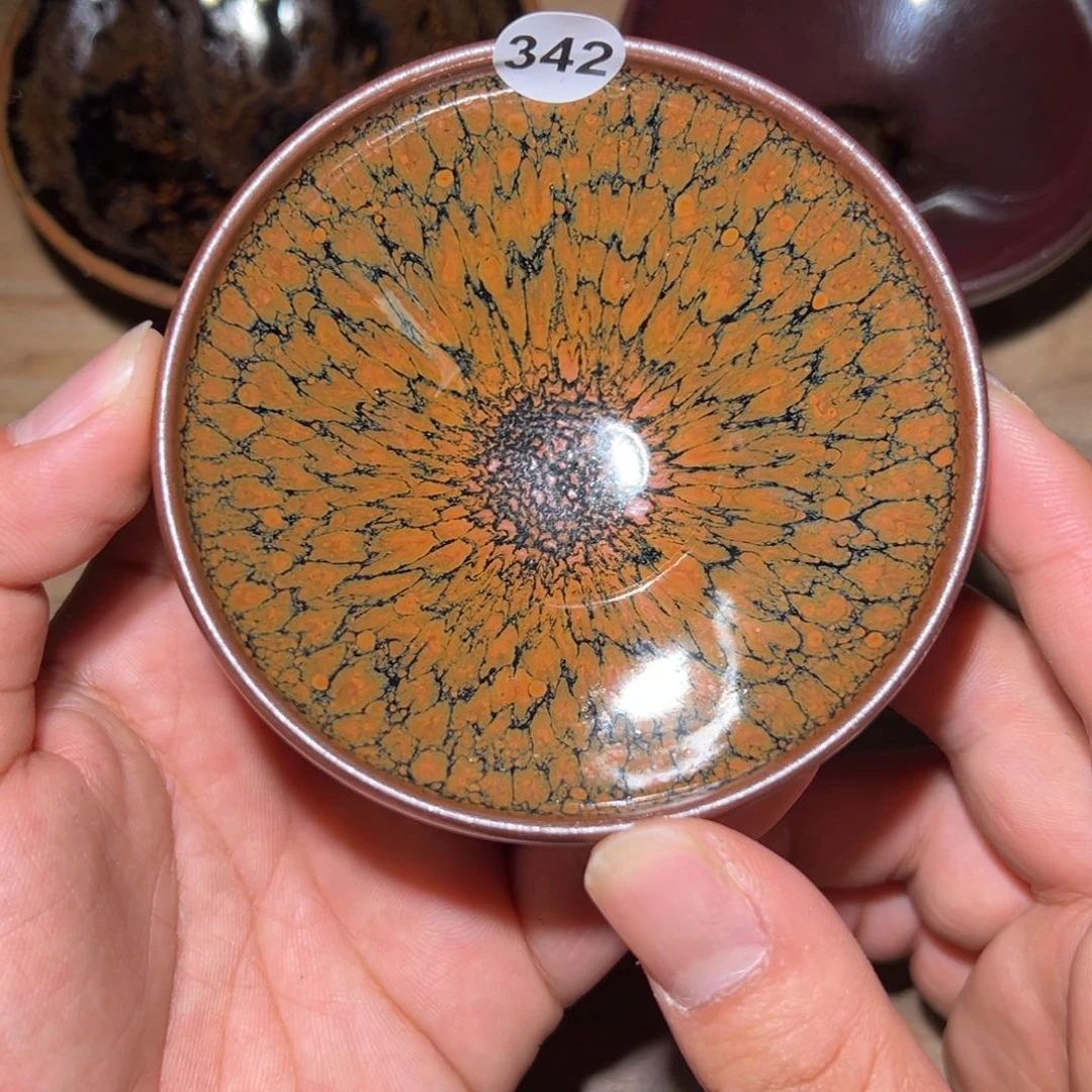 茶盏老表精选柴烧342