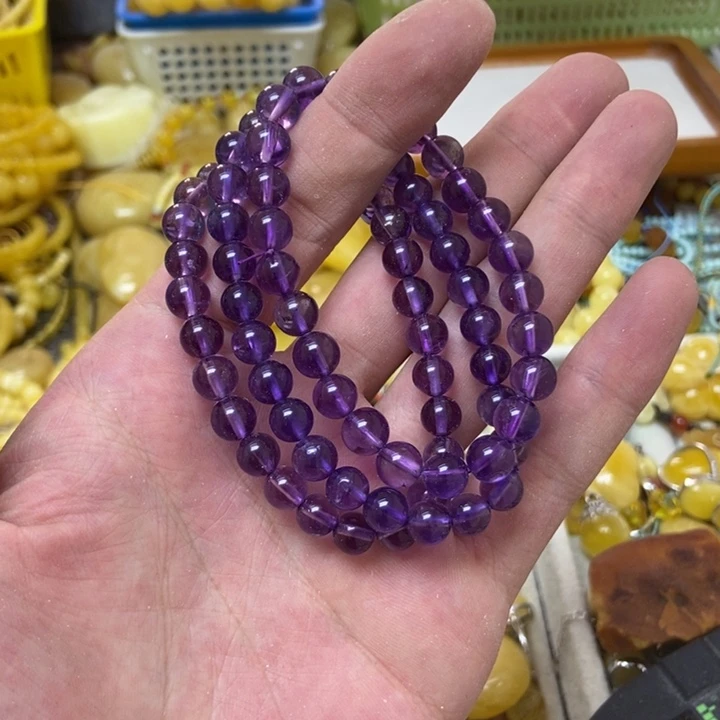 未镶嵌珠宝半成品紫晶多样性发货其一