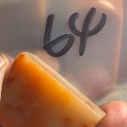 老挝石正**子老挝精美素章