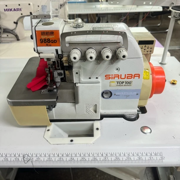 台产银剑988四线锁边机