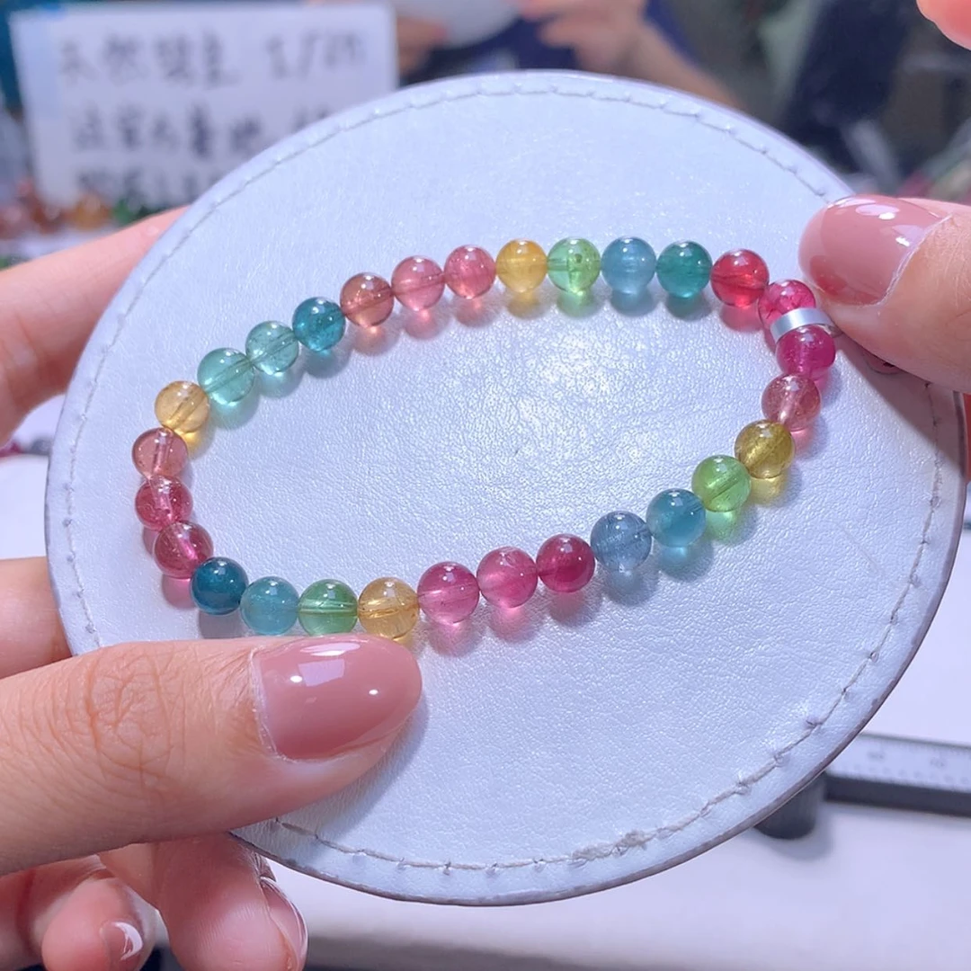 【闪购商品】未镶嵌手串碧玺6.3m