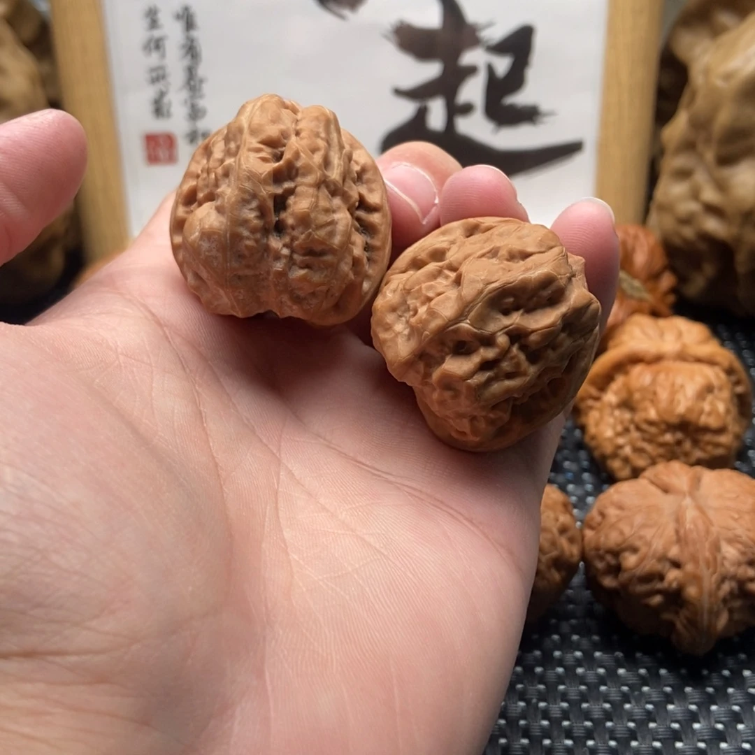 吊坠文玩核桃34全品蛙