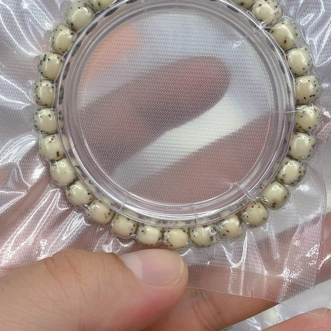 星月菩提手串34半臂大留白星月菩提8×7单圈