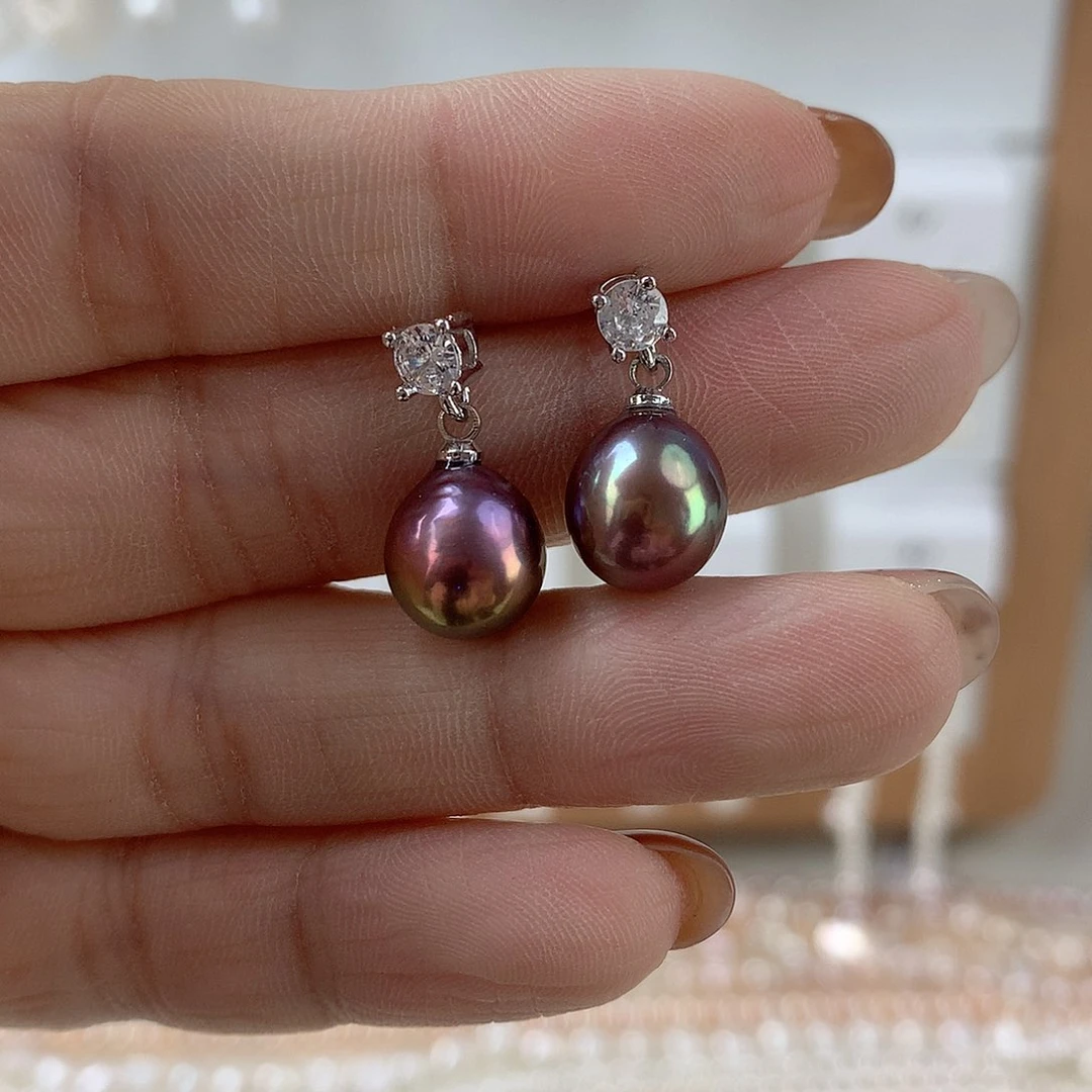 未镶嵌耳饰淡水珍珠