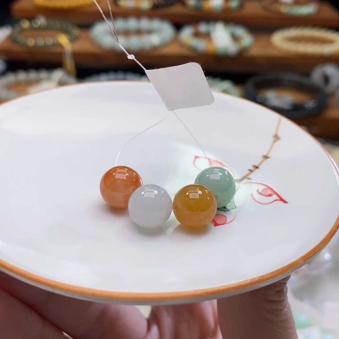 翡翠未镶嵌手链翡翠d81卡10