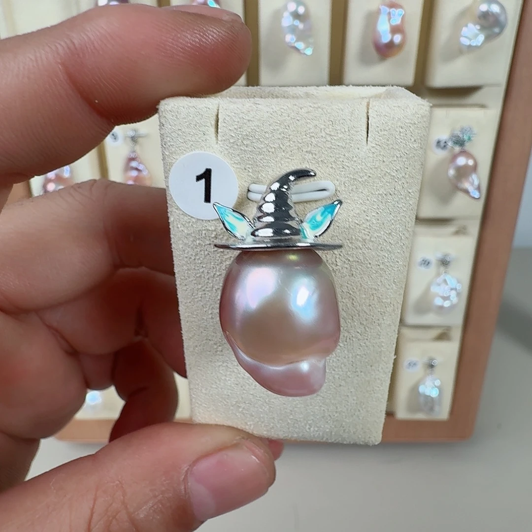 颈饰合金淡水珍珠