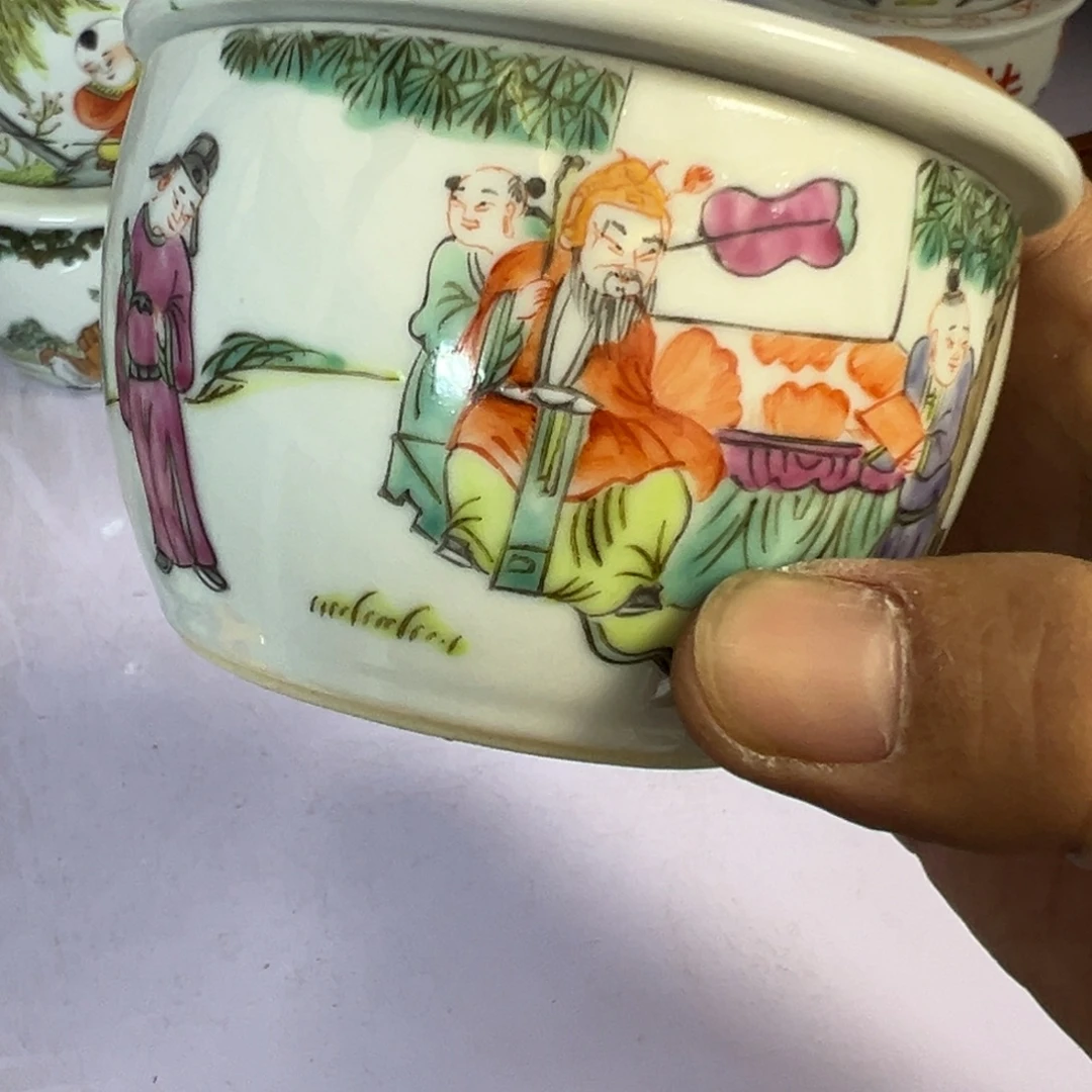 升***财瓷片瓷器摆件、茶室雅器