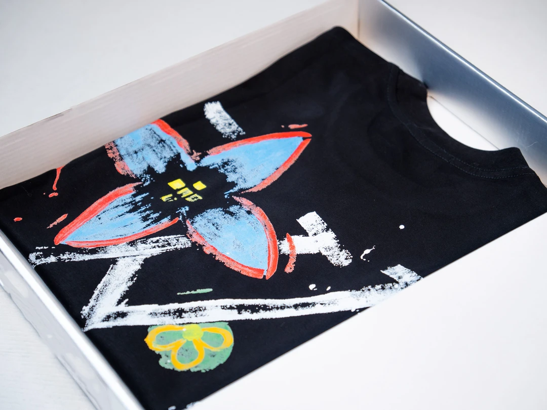 【威登经典老花手绘】夏天潮牌短袖圆领T恤百搭时尚-coco9223