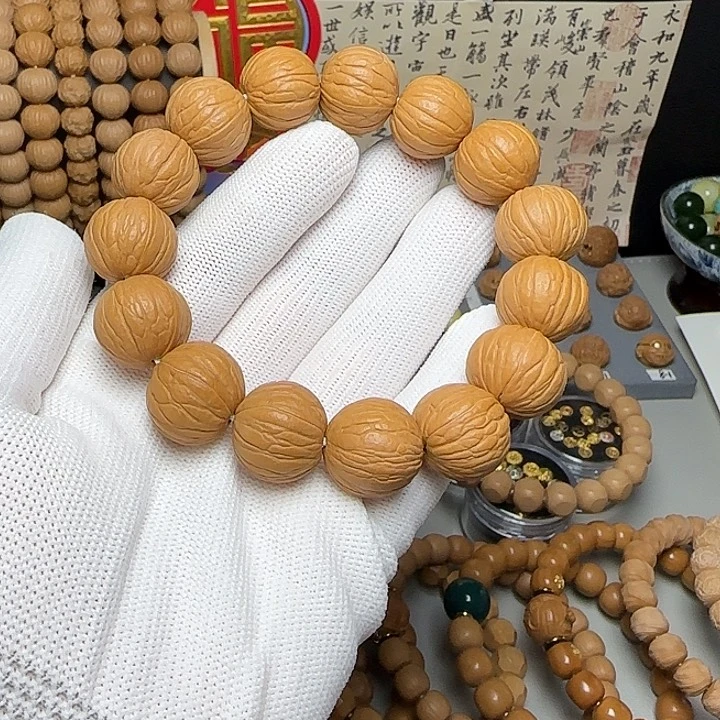 猴头核桃手串  福利聚宝盆 全品毕业款 原皮原色 干刷打底