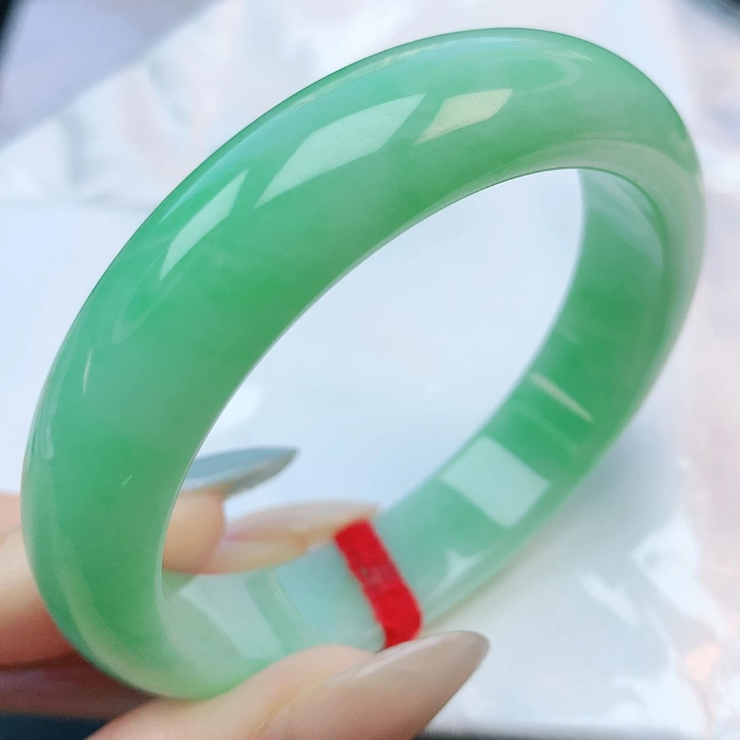 未镶嵌手镯翡翠53圈口882461