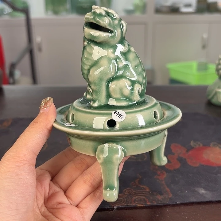 龙泉云间青瓷小米茶器