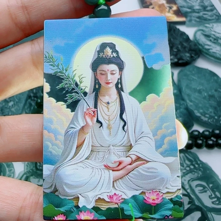 翡翠未镶嵌颈饰多样性发货天然A货翡翠