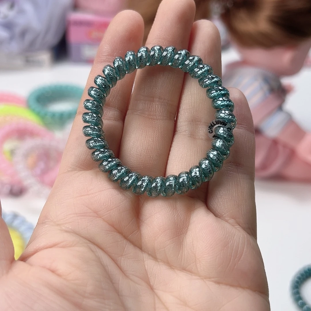 中号平替电话线儿童不伤发