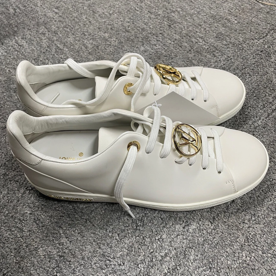 99新 LouisVuitton/路易威登 LV 白色 平底鞋 98新 38码 A8122