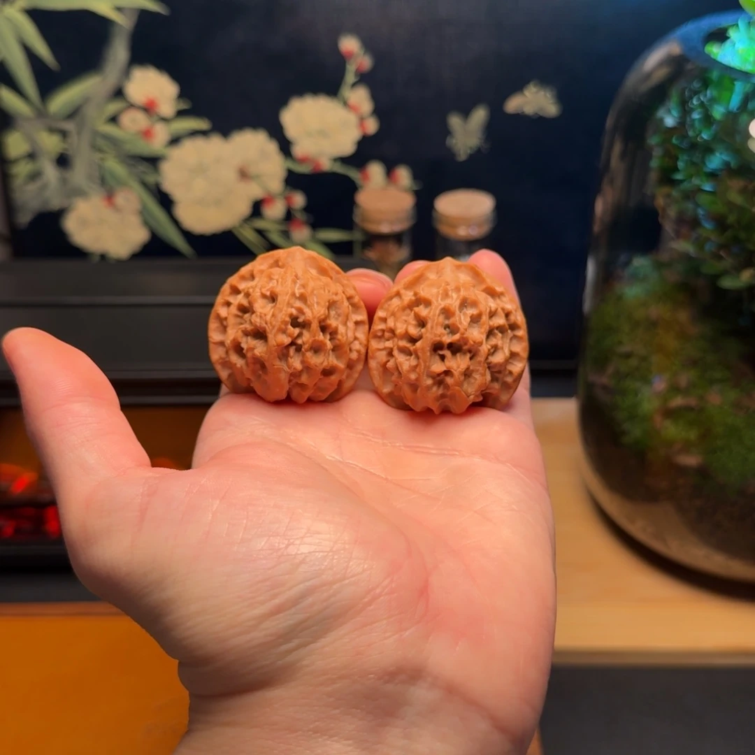 把件文玩核桃40mm全品苹果园