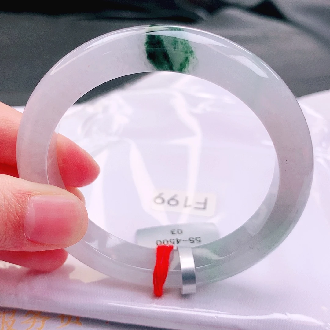 翡翠未镶嵌手镯缅甸天然a货翡翠手镯