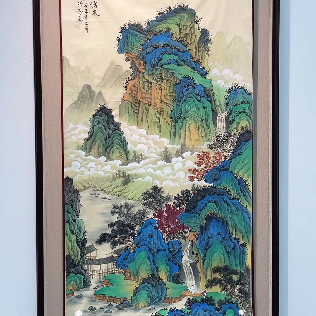 国画凌行志老师手绘国画精品