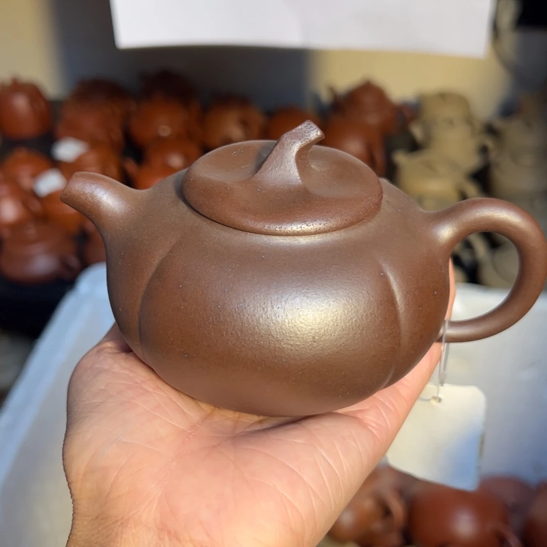 紫砂茶壶宜兴紫砂壶还原烧