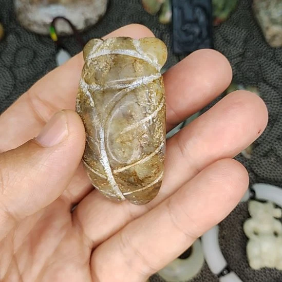 把件龙脊菩提物件优美，欢迎咨询
