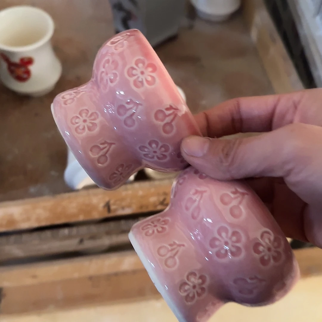 陶瓷2个··订单自动合并·口径误差0.5左右··