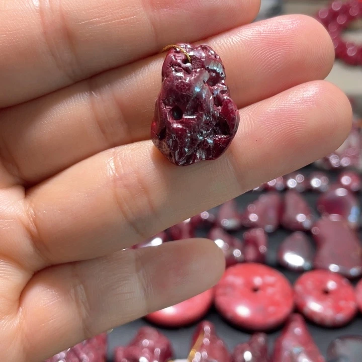 天然辰砂无根砂10.4克