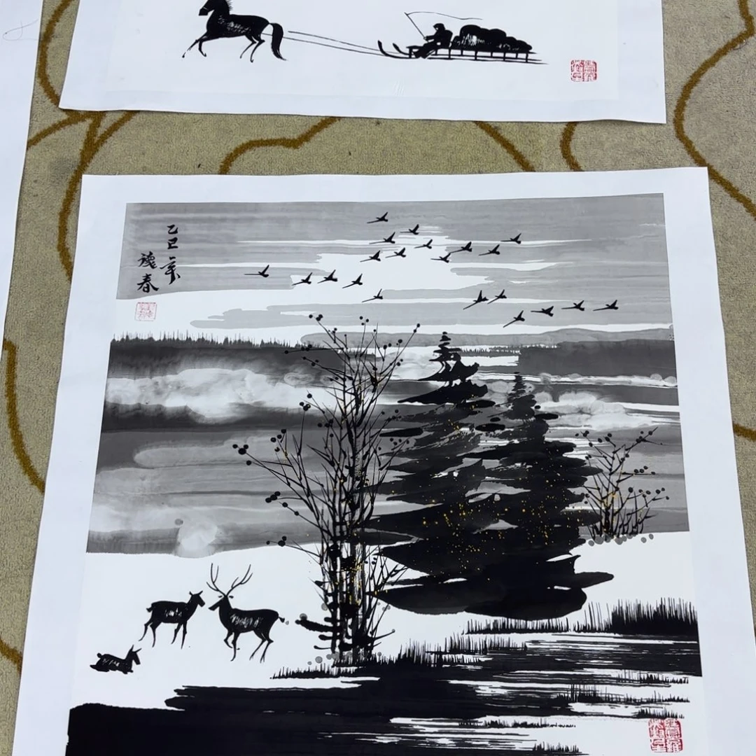 国画刘德春李欣主播