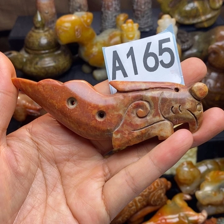 玛瑙/玉髓合金挂件