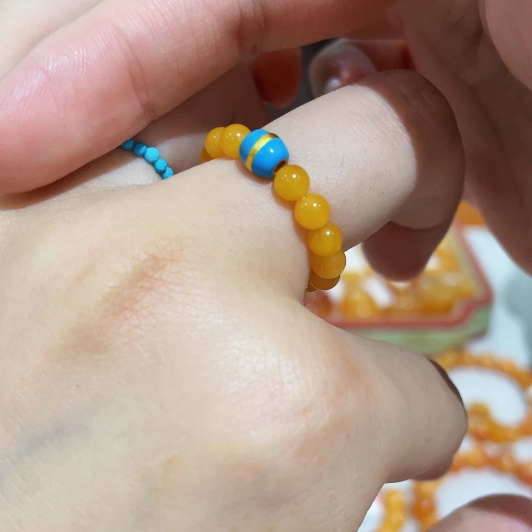 蜜蜡手链未镶嵌手串