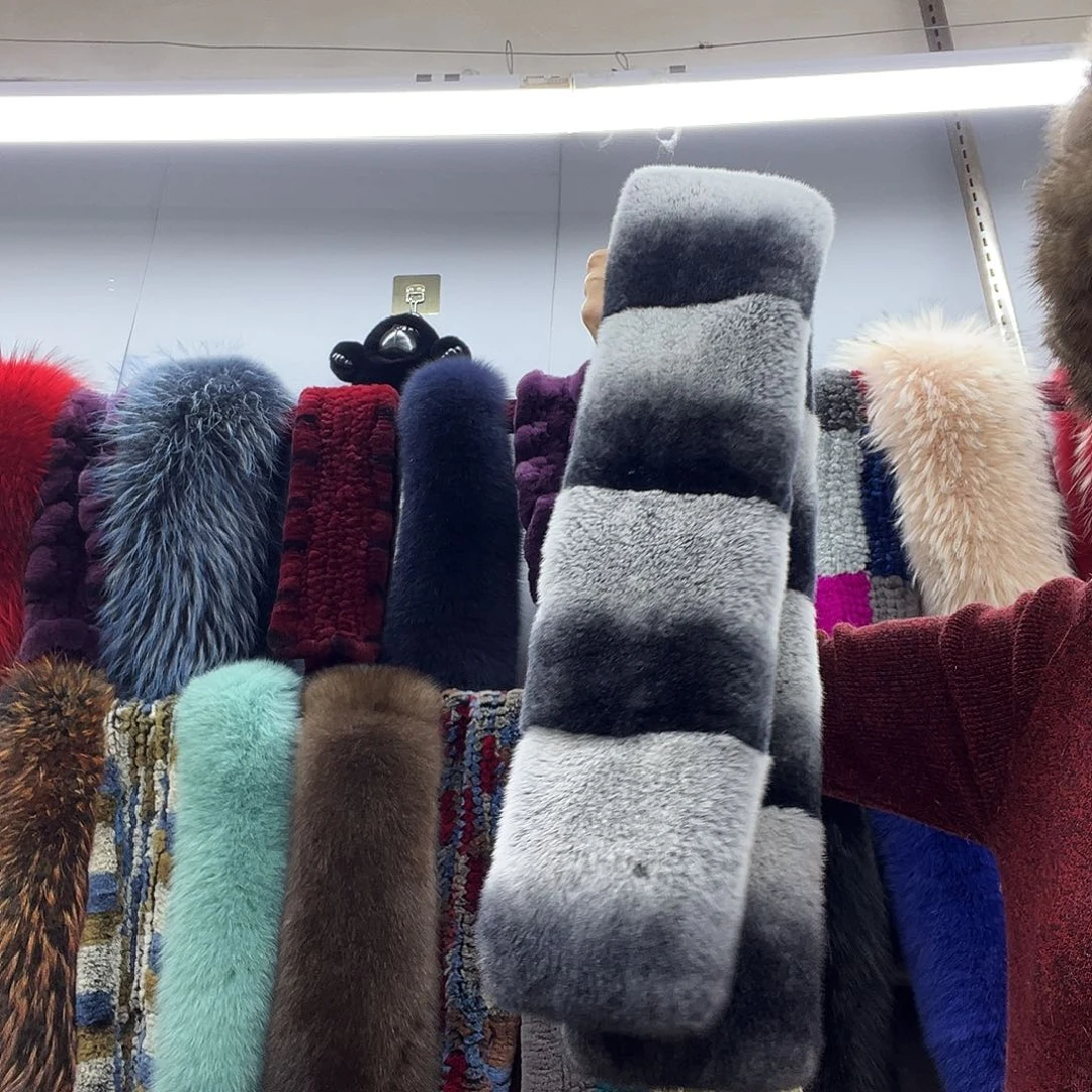 美丽诺羊毛龙猫色两张皮