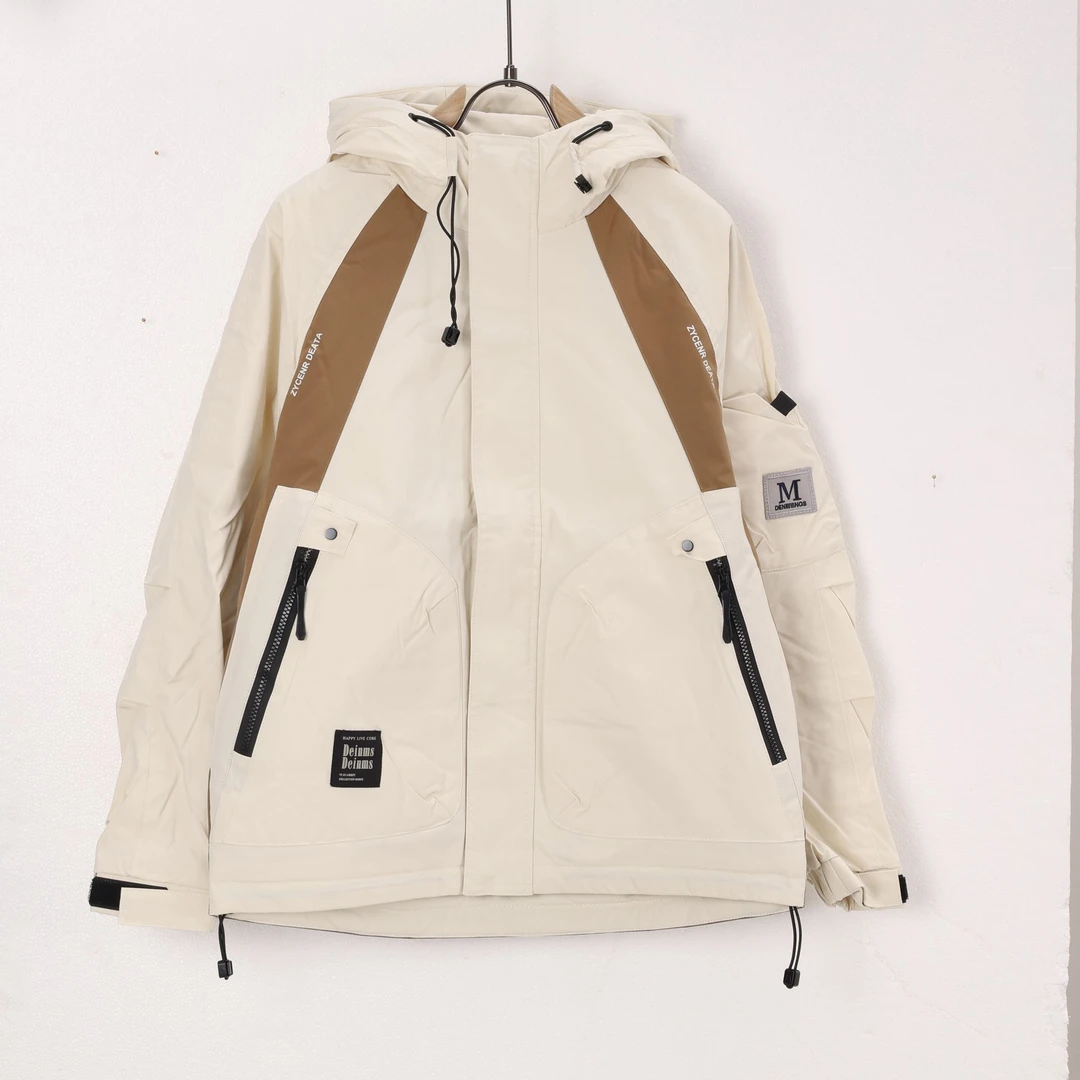 【冯漂亮甄选】T993时尚潮流休闲百搭个性棉衣