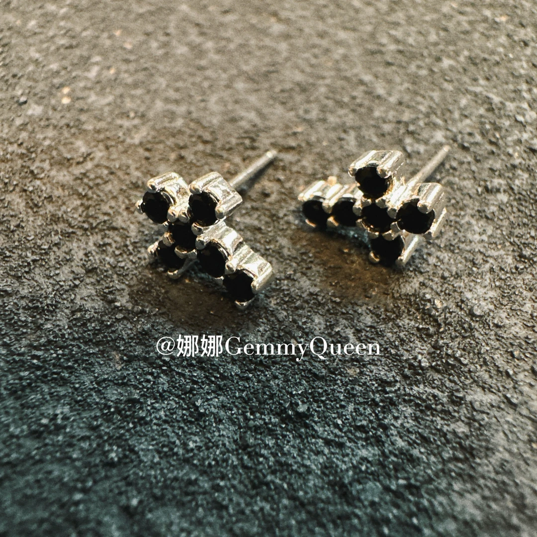 铜合金合成锆石耳饰 娜娜GemmyQueen耳环GQ10485