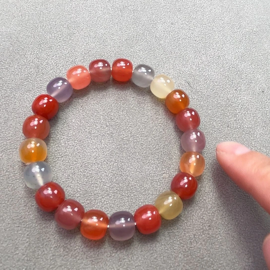 *****玛瑙/玉髓合金颈饰