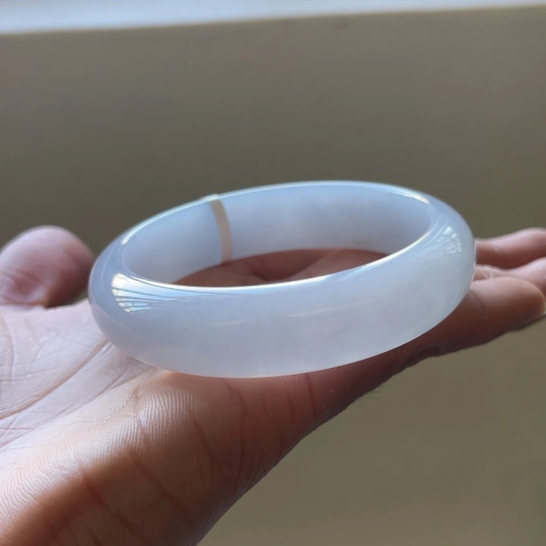 翡翠未镶嵌手镯57.8圈三天鉴赏期