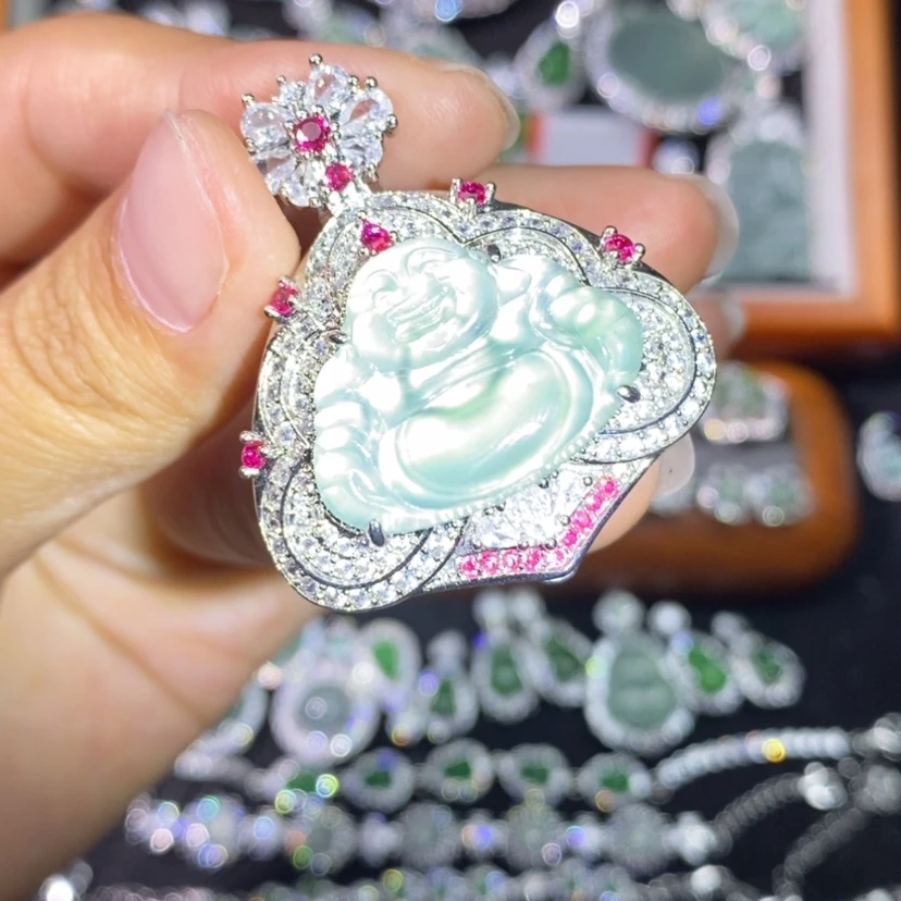 【闪购商品】翡翠颈饰未镶嵌天然