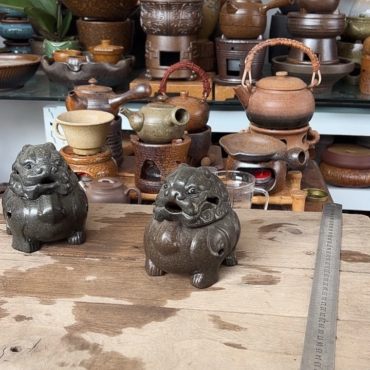 紫砂宜兴紫砂粗陶茶具56