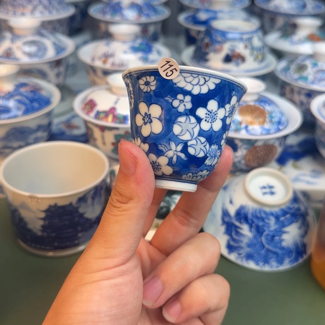 彦祖纯手工手绘茶具115