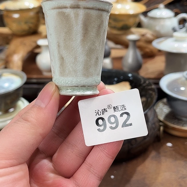 沁庐柴窑古法柴烧全手工茶具