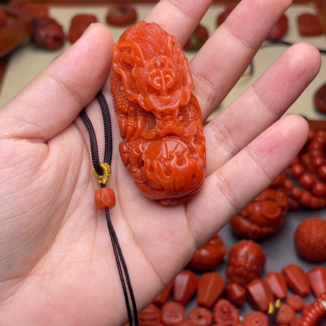 未镶嵌配饰南红玛瑙冷*