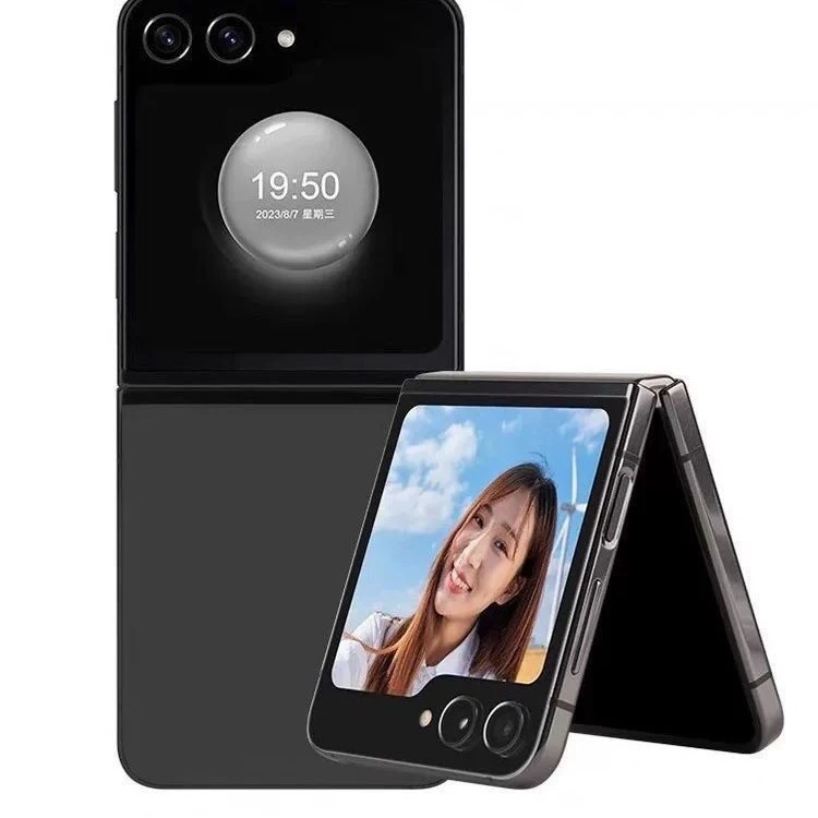 准新品 Samsung/三星 可折叠5G国行翻盖折叠屏黑色安卓手机